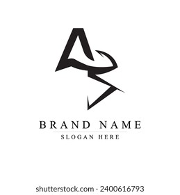 AB logo letter design on luxury background. logo monogram initials letter concept. AB icon logo design. elegant and Professional letter icon design on white background. AB