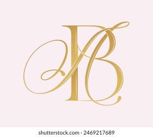 AB , logo AB ,Letter AB  ,monogram AB,  Wedding Monogram Initials, Wedding Logo, Wedding Monogram, Logo Design, calligraphy,letters, alphabet