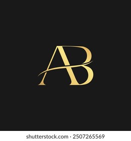 AB luxury Logo design for your brand