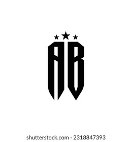 AB Monogram Logo Design Idea