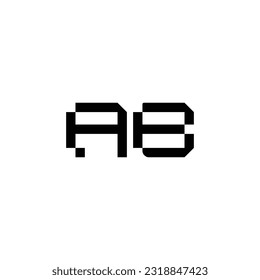 AB Monogram Logo Design Idea