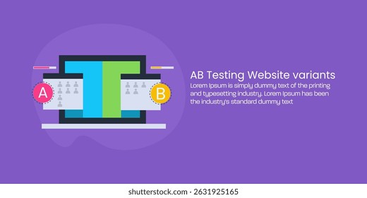 AB testing analyzing user engagement to optimize conversion rates and drive business growth.