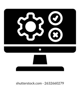 Ab Testing Icon Bold Style For Various Design Purposes