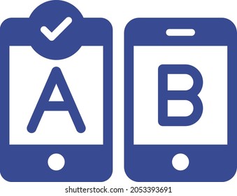 Ab testing Isolated Vector icon which can easily modify or edit

