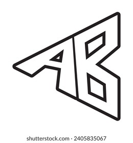 AB Typography V103 Patch Streetwear, Urban, Luxury, Modern Design Patch Commercial Use