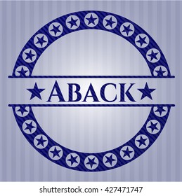Aback jean background