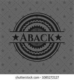  Aback realistic black emblem