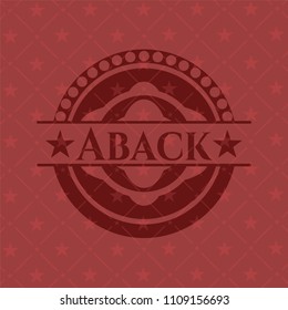  Aback red emblem