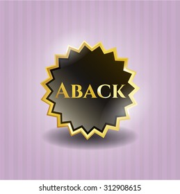 Aback shiny badge