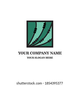 Abacus Abstract Logo Design Template For Company.