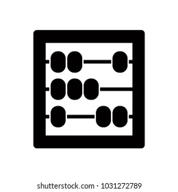 abacus - accounting icon vector