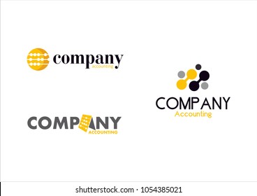 Abacus Accounting Logo, It's Represent the concept of accounting with abacus.