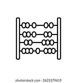 Ábaco com contas, Representação limpa da aprendizagem de matemática básica
