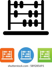 Abacus Counting Frame Icon