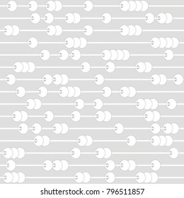 abacus counting frame seamless pattern, endless colorful editable vector, children kids learning numbers ,playful school education math mathematics, account office classroom learn to calculate tool