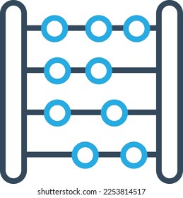Abacus game  Vector Icon which is suitable for commercial work and easily modify or edit it
