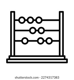 Abacus Icon Design For Personal And Commercial Use