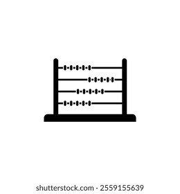 Abacus icon education logo vector. Education, Study and school logo icon symbols