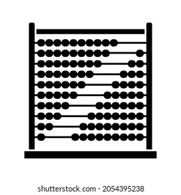 abacus icon. education and school element. mathematics sign. vector illustration
