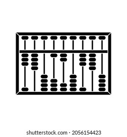 abacus icon. education and school element. mathematics sign. vector illustration