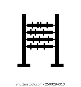 Abacus-Symbol auf Hintergrund