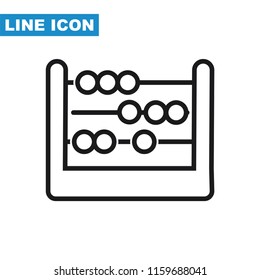 Abacus Icon Illustration