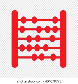 abacus  icon Illustration design