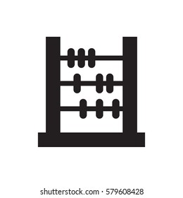 abacus icon illustration isolated vector sign symbol