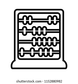 Abacus Icon / Line Icon