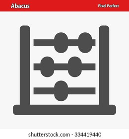 Abacus Icon. Professional, pixel perfect icon optimized for both large and small resolutions. EPS 8 format.