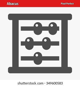 Abacus Icon. Professional, pixel perfect icons optimized for both large and small resolutions. EPS 8 format.