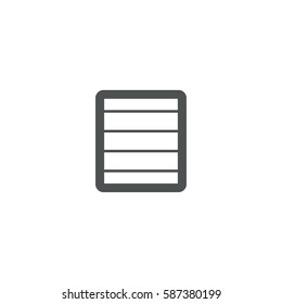 abacus icon. sign design