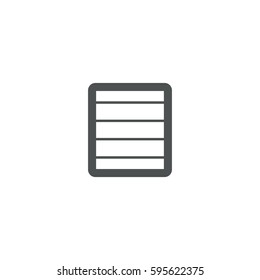 abacus icon. sign design