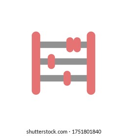 Icono de Abacus. Elementos de vector de color simple de los iconos del día de los niños para ui y ux, sitio web o aplicación móvil