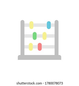 Abacus icon. Simple color vector elements of knowledge icons for ui and ux, website or mobile application