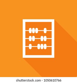 Abacus icon, stock vector, eps10.