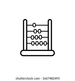 Abacus icon vector design template