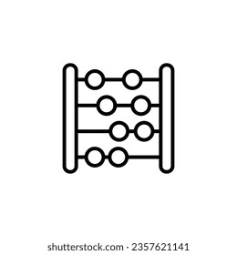 abacus icon vector design templates 