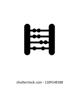 abacus icon. abacus vector illustration on white background for web and apps.
