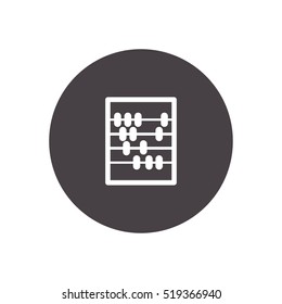 abacus icon vector illustration vector, for web and mobile design