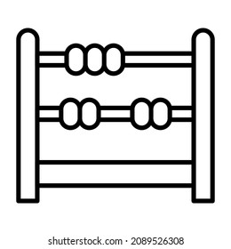 Abacus icon vector image. Can also be used for web apps, mobile apps and print media.