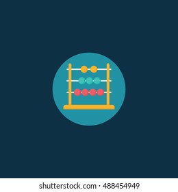Abacus icon.Vector illustration