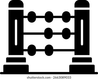 Abacus Nuevo Vector de diseño de iconos creativos