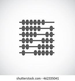 Abacus Sign Symbol Icon Vector Illustration EPS10