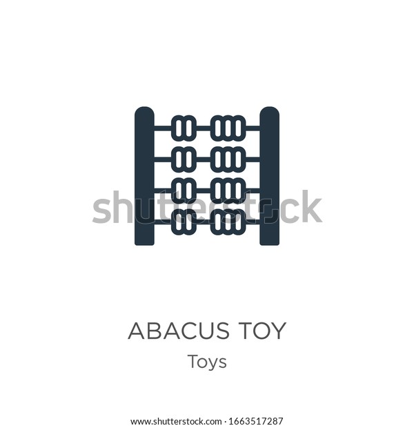 Abacus toy\
icon vector. Trendy flat abacus toy icon from toys collection\
isolated on white background. Vector illustration can be used for\
web and mobile graphic design, logo,\
eps10