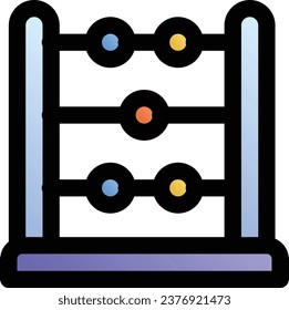 abacus vector design download. eps