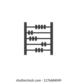 abacus vector icon illustration 