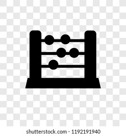 Abacus vector icon isolated on transparent background, Abacus transparency logo concept
