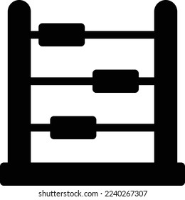 abacus  Vector illustration on a transparent background. Premium quality symmbols. Glyphs vector icons for concept and graphic design.