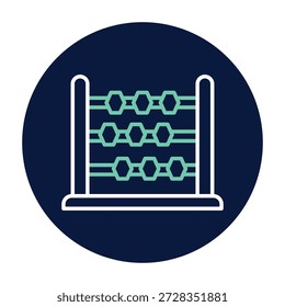 Abacus Vector, píxel perfecto, archivo ilustrador 